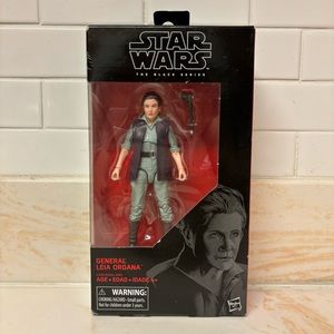 Star Wars, The Black Series, General Leia Organa Figurine